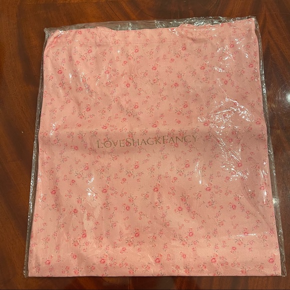 LoveShackFancy Pink Floral Tote Bag - Picture 12 of 13